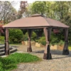 Gazebo Parts Direct Beige Replacement Canopy For South Hampton Gazebo (11x13 FT) L-GZ215PST-A Sold At BigLots