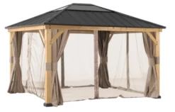 Gazebo Parts Direct Universal Mosquito Netting 10ft X 13ft. Wood-Framed Gazebos
