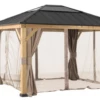 Gazebo Parts Direct Sunjoy Universal Mosquito Netting For 12 Ft. × 14 Ft. Wood-Framed Gazebos