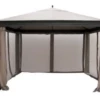 Gazebo Parts Direct Replacement Canopy Top Cover For Tiverton Series 3 Gazebo - Riplock 350 - Beige