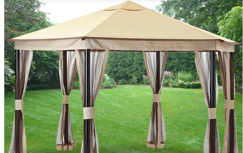 Gazebo Parts Direct Replacement Canopy For Hex Pavillion - RipLock 350 1 Gazebo Parts Direct Replacement Canopy For Hex Pavillion - RipLock 350