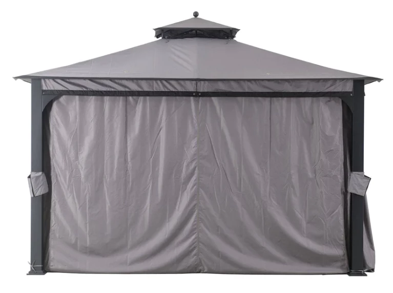 Gazebo Parts Direct Original Replacement Curtain For Windsor Gazebo (10X12 Ft) L-GZ717PST-C Gray 1 Gazebo Parts Direct Original Replacement Curtain For Windsor Gazebo (10X12 Ft) L-GZ717PST-C Gray